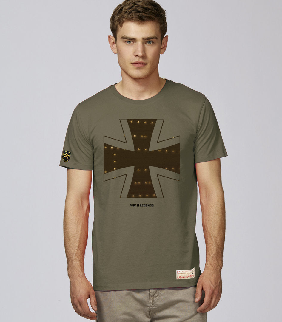Camiseta Militar WWII LEGENDS RETRO Luftwaffe PREMIUM