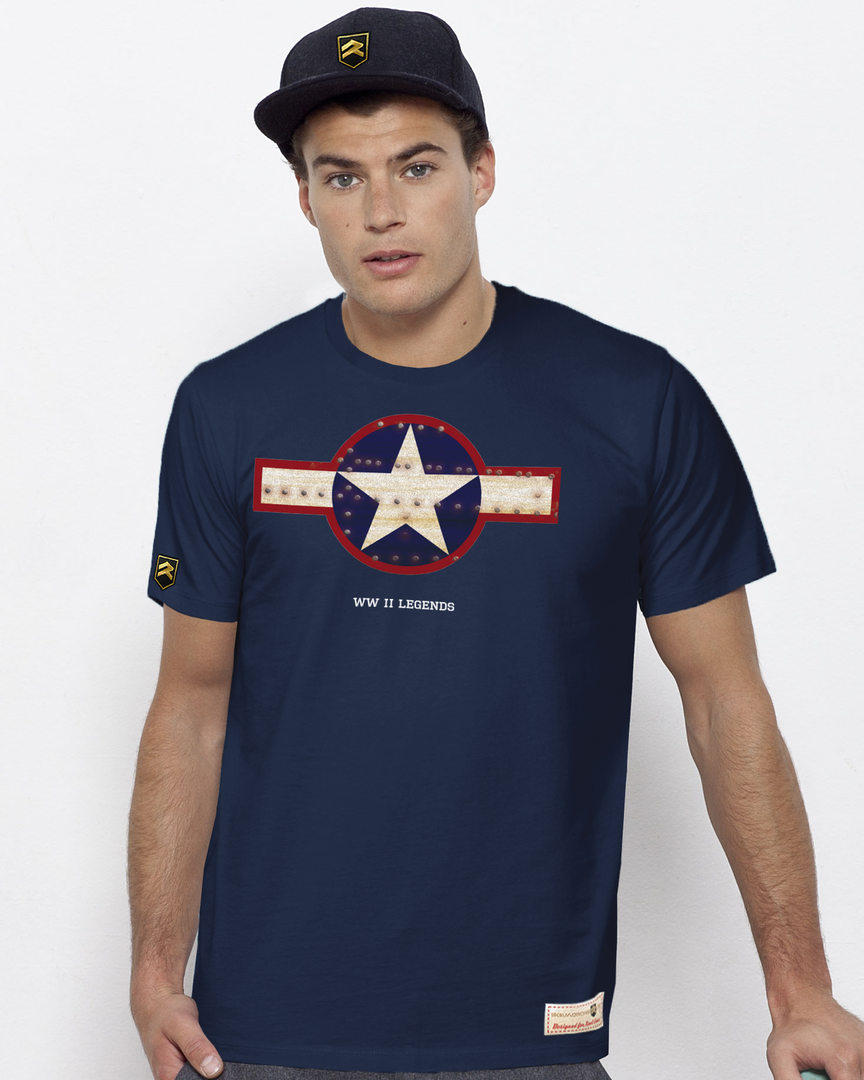 Camiseta Militar WWII LEGENDS RETRO II USA PREMIUM