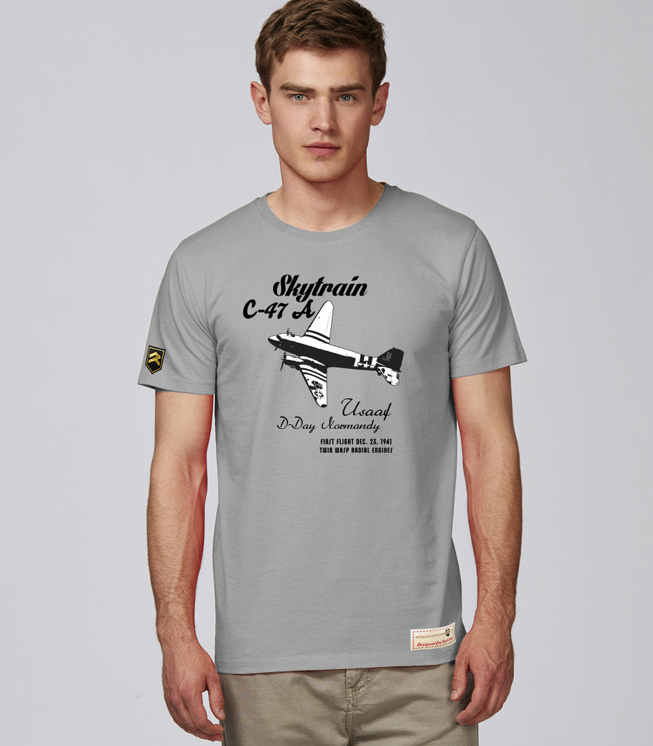 Camiseta C-47 SKYTRAIN WWII Retro PREMIUM
