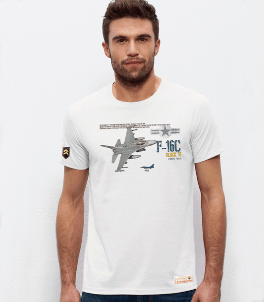 Camiseta F-16 C Block 50 USAF