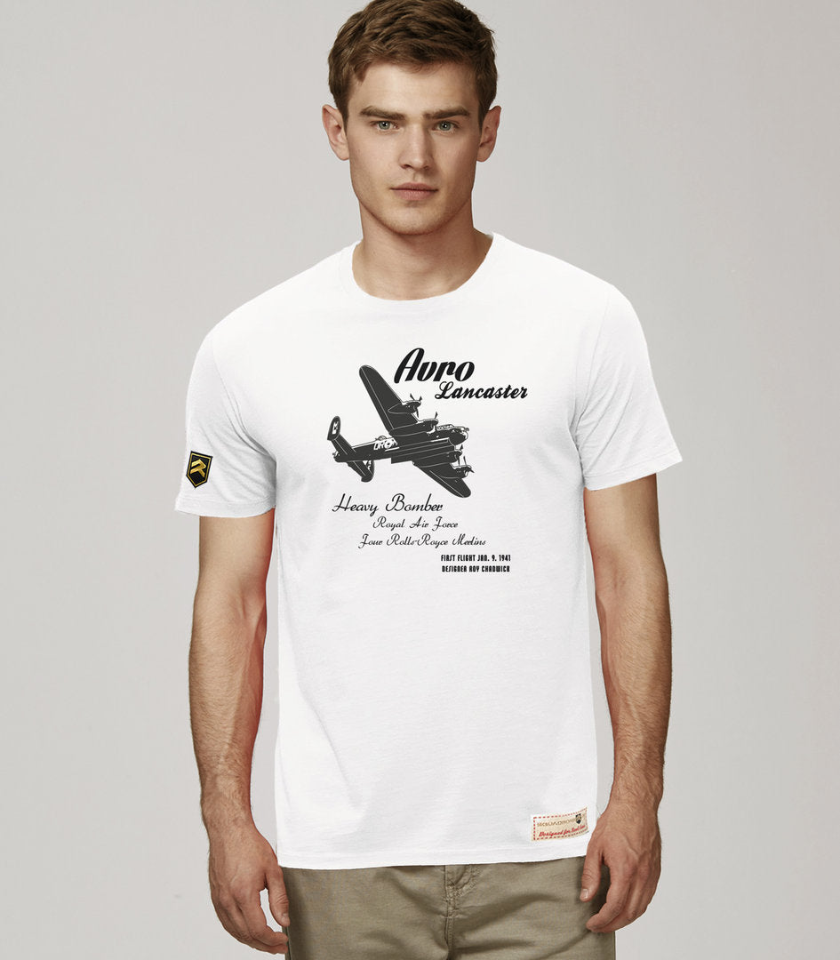 Camiseta AVRO LANCASTER WWII Retro PREMIUM