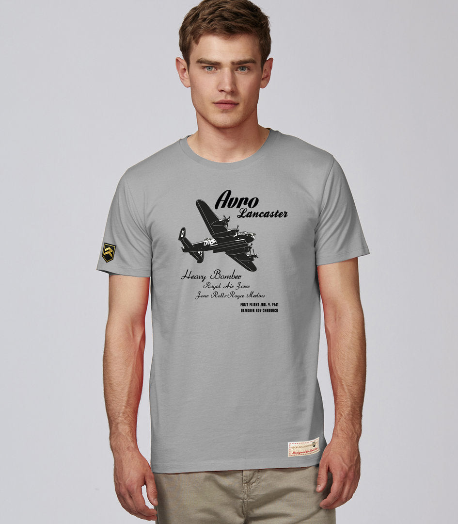 Camiseta AVRO LANCASTER WWII Retro PREMIUM