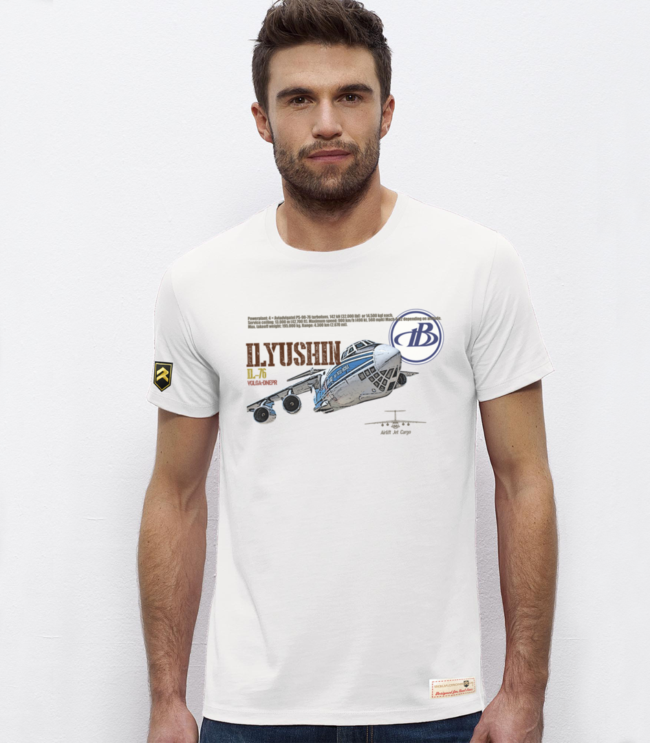 Camiseta ILYUSHIN IL-76 VOLGA-DNEPR Performance PREMIUM