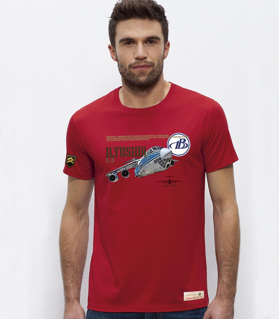 Camiseta ILYUSHIN IL-76 VOLGA-DNEPR Performance PREMIUM