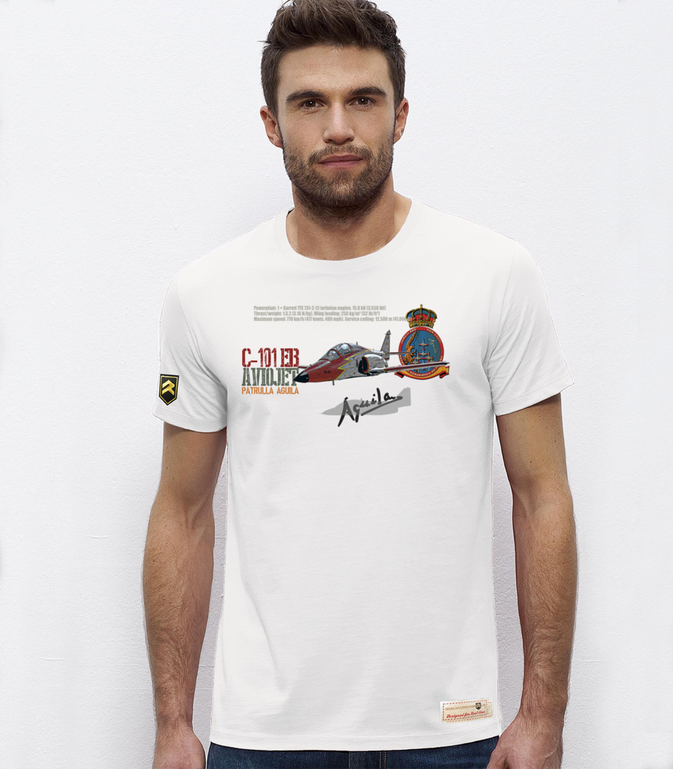 Camiseta C-101 PATRULLA ÁGUILA Premium