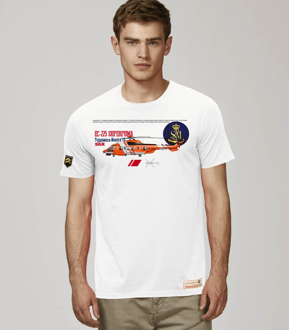 Camiseta Superpuma EC-225 Salvamento Marítimo