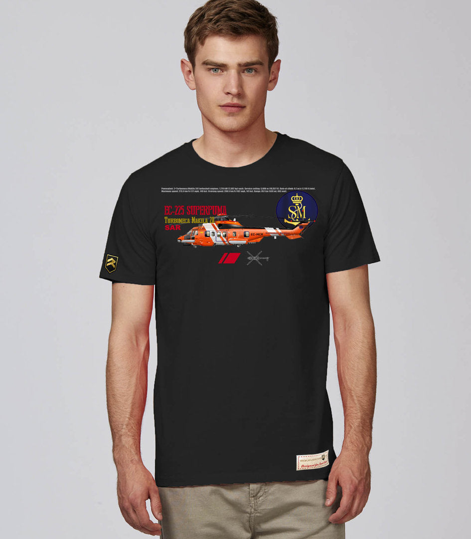 Camiseta Superpuma EC-225 Salvamento Marítimo