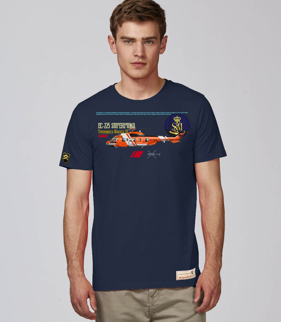 Camiseta Superpuma EC-225 Salvamento Marítimo