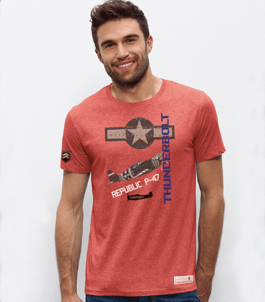 Camiseta militar Thunderbolt P-47 USAF