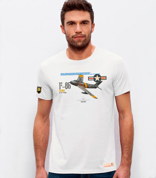 Camiseta militar PREMIUM F-86 Sabre USAF