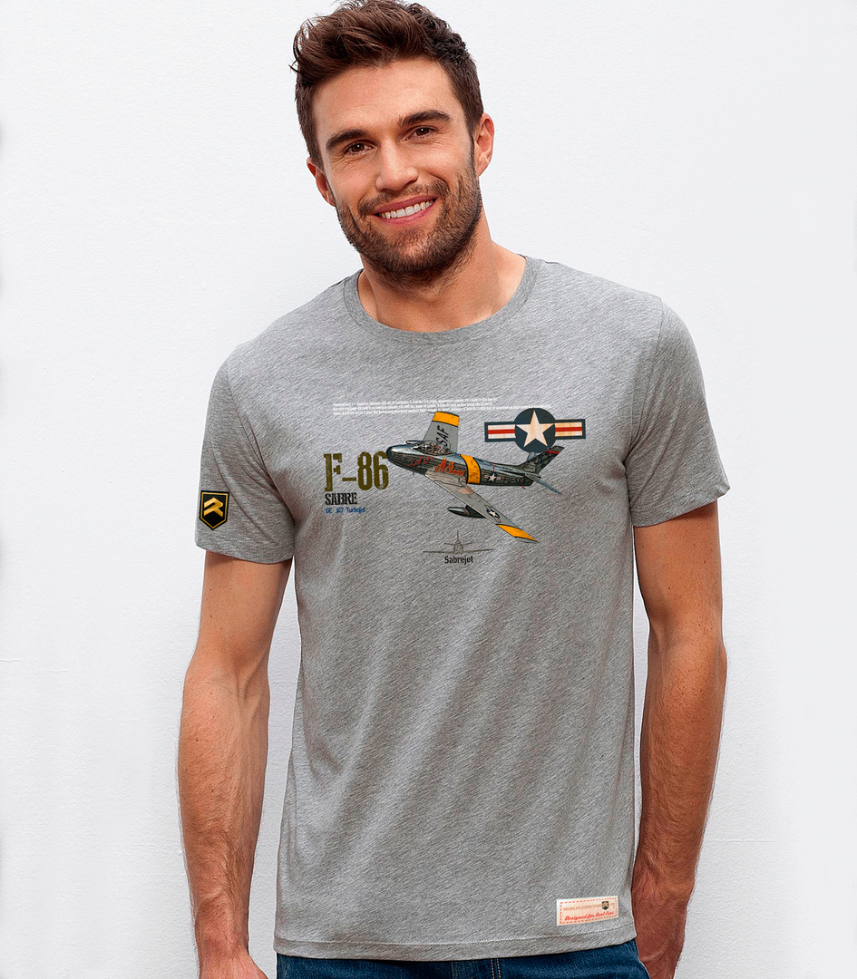 Camiseta militar PREMIUM F-86 Sabre USAF