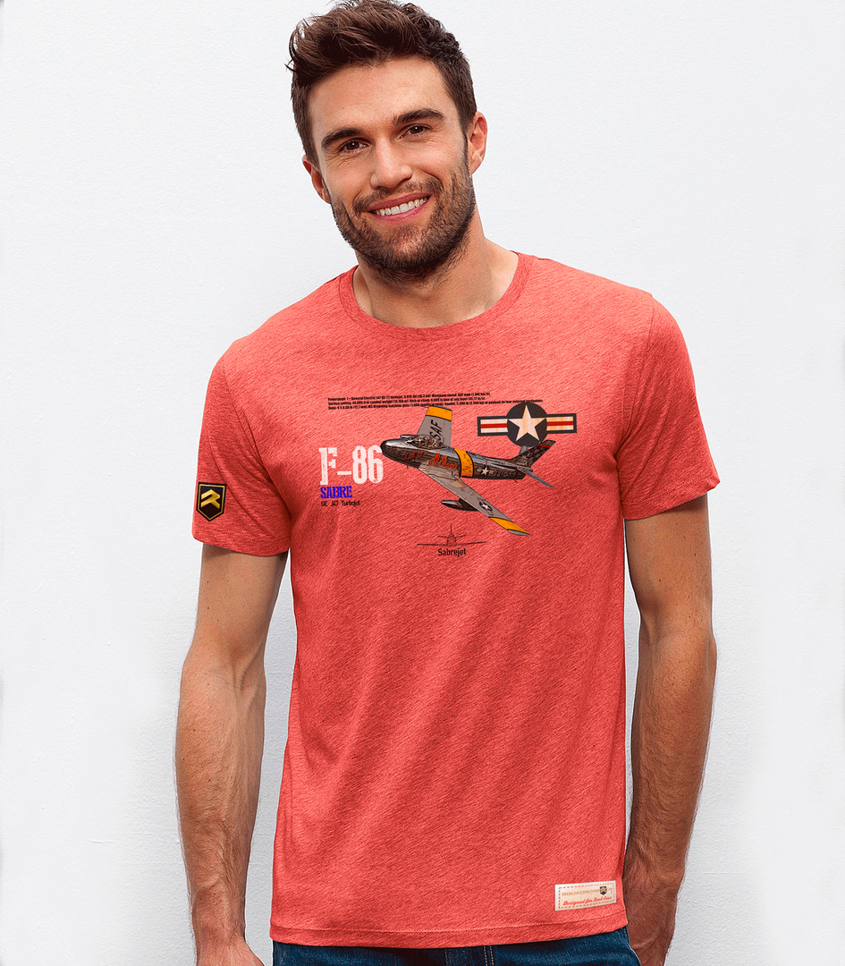Camiseta militar PREMIUM F-86 Sabre USAF