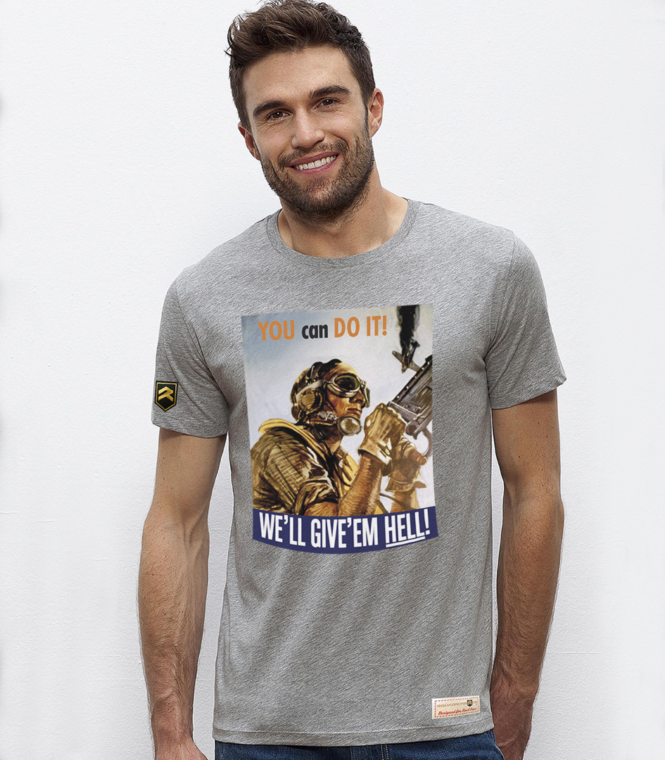 Camiseta militar YOU can DO IT WWII !