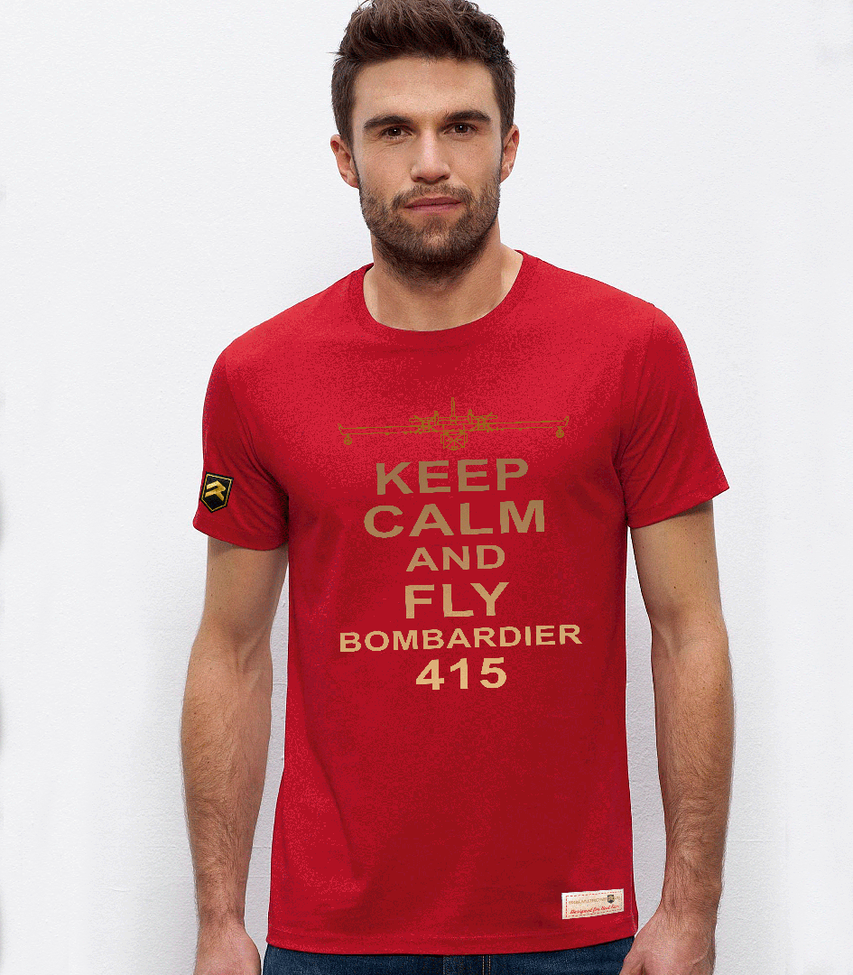 Camiseta PREMIUM KEEP CALM CL-415
