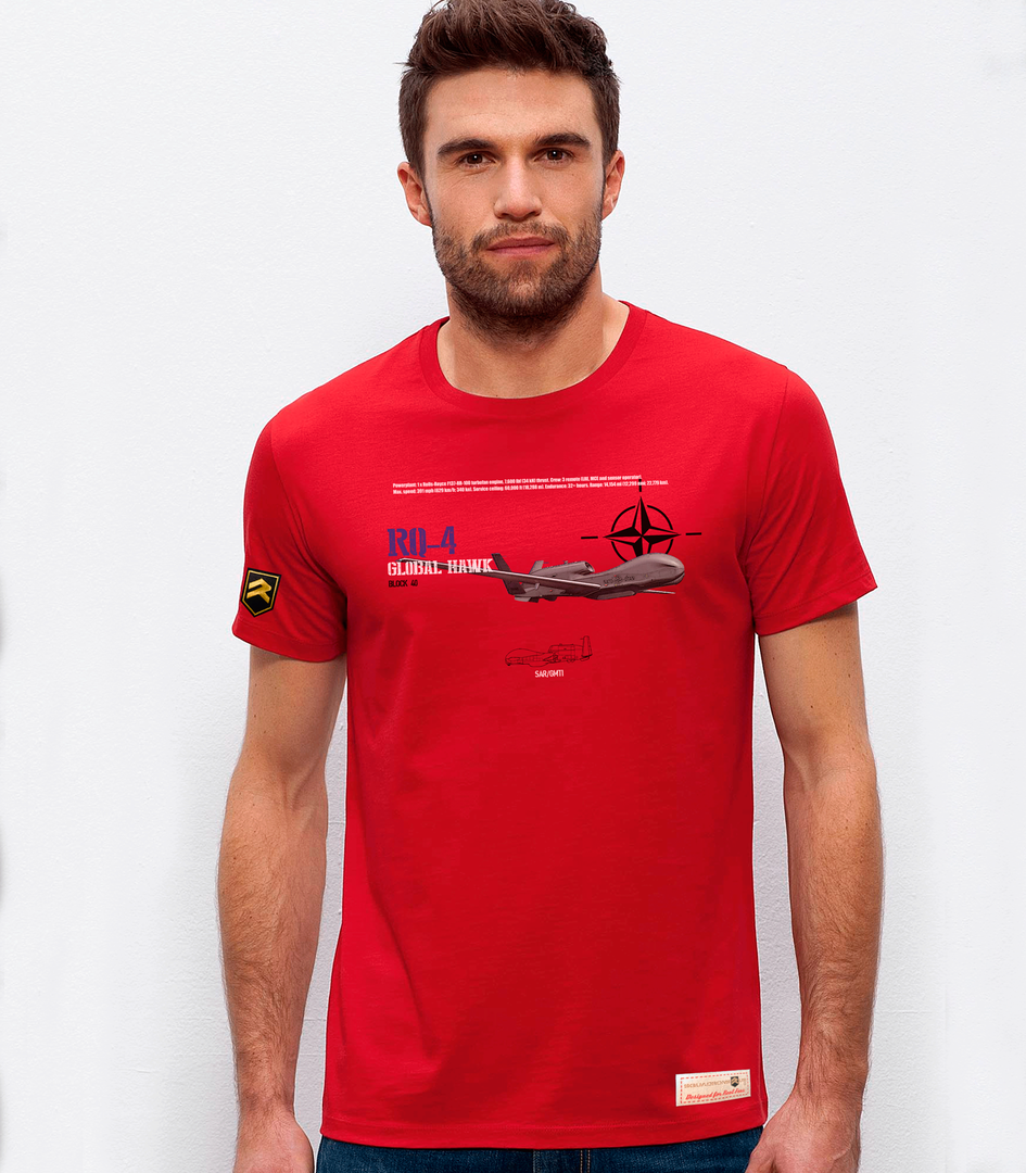 Camiseta militar PREMIUM Global Hawk NATO