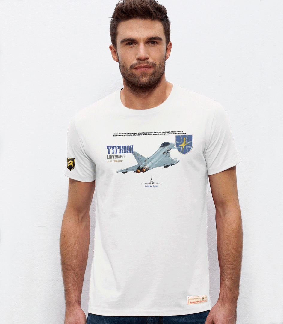 Camiseta militar PREMIUM Performance JG 73 Typhoon Luftwaffe