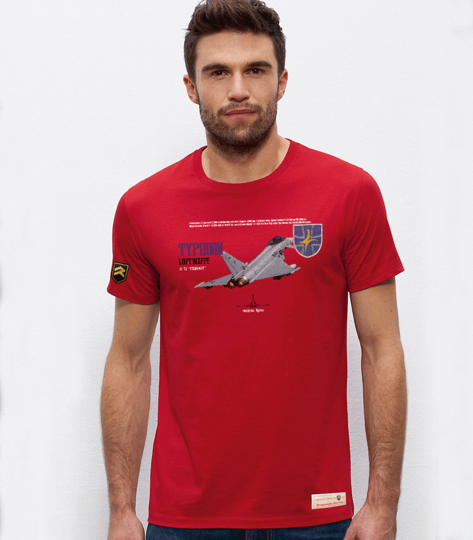 Camiseta militar PREMIUM Performance JG 73 Typhoon Luftwaffe