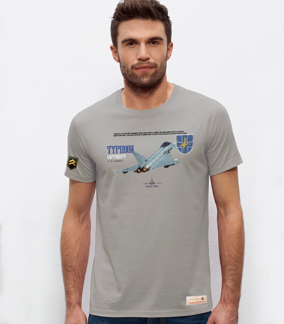 Camiseta militar PREMIUM Performance JG 73 Typhoon Luftwaffe
