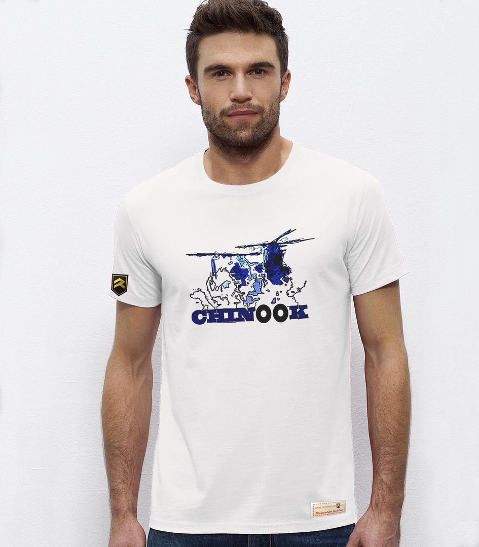 Camiseta militar PREMIUM Chinook. Colección Colo