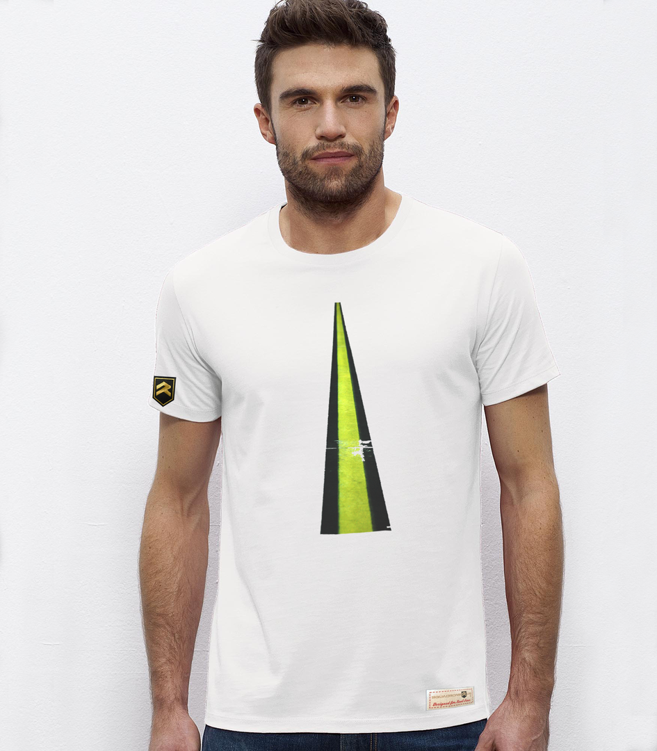 Camiseta militar PREMIUM Línea de pista. Colección Colo