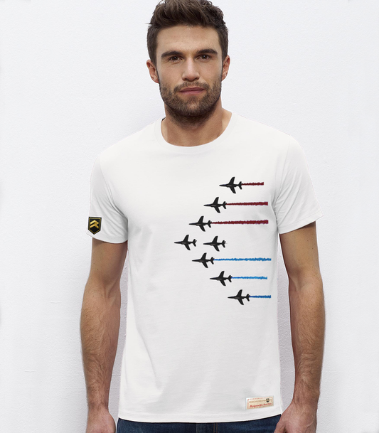 Camiseta militar PREMIUM Patrulla francesa. Colección Colo