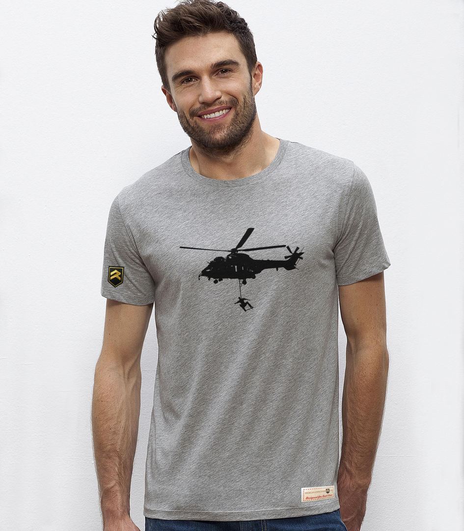 Camiseta Premium HELICOPTER SKATE Colección Colo