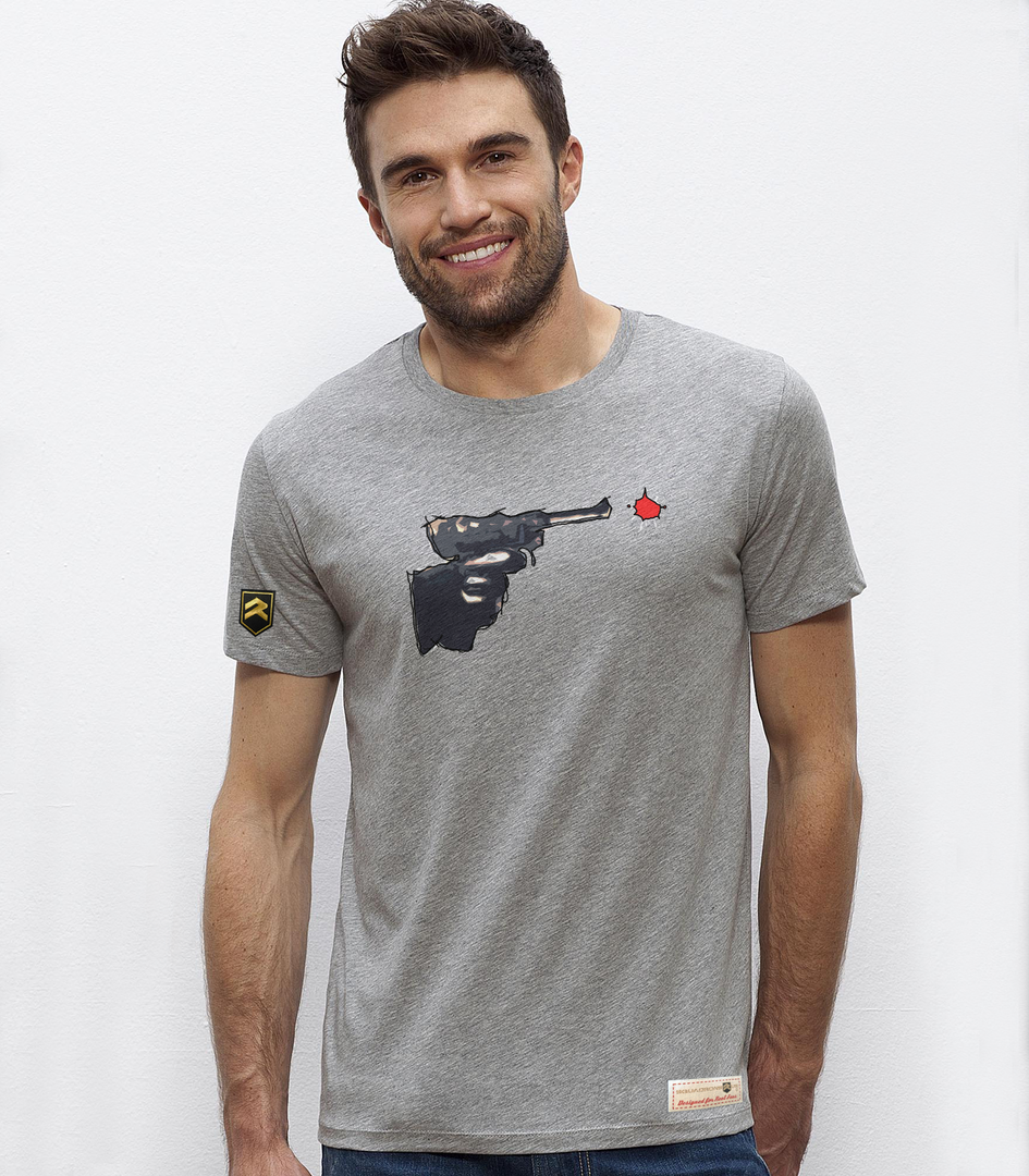 Camiseta militar PREMIUM Luger. Colección Colo