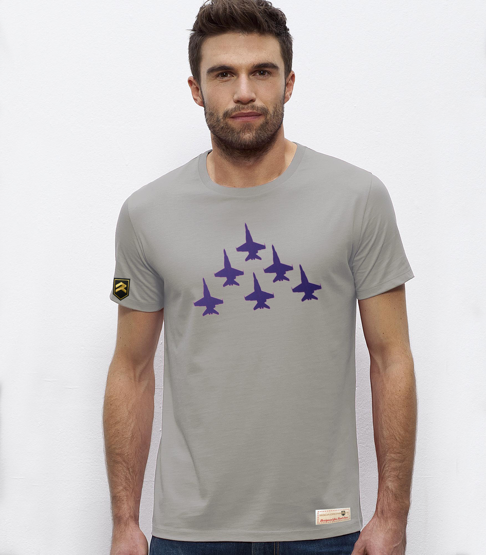 Camiseta Premium BLUE ANGELS Colección Colo