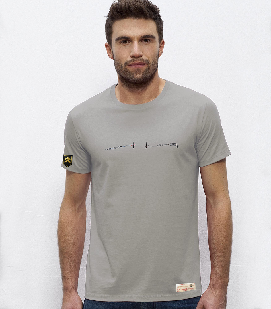 Camiseta Premium CROSSING PLANES Colección Colo