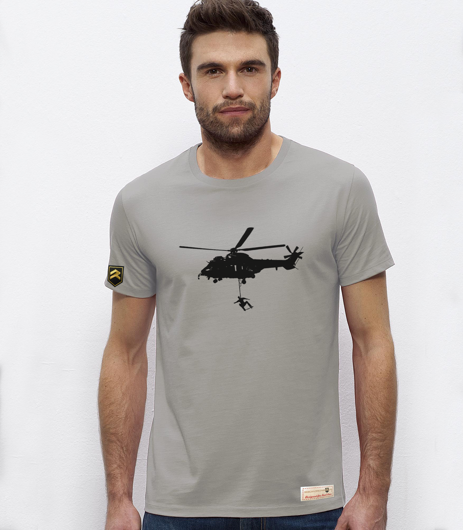 Camiseta Premium HELICOPTER SKATE Colección Colo
