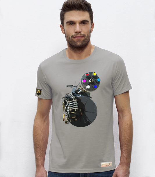 Camiseta militar PREMIUM M-61 Vulcan, colección Colo