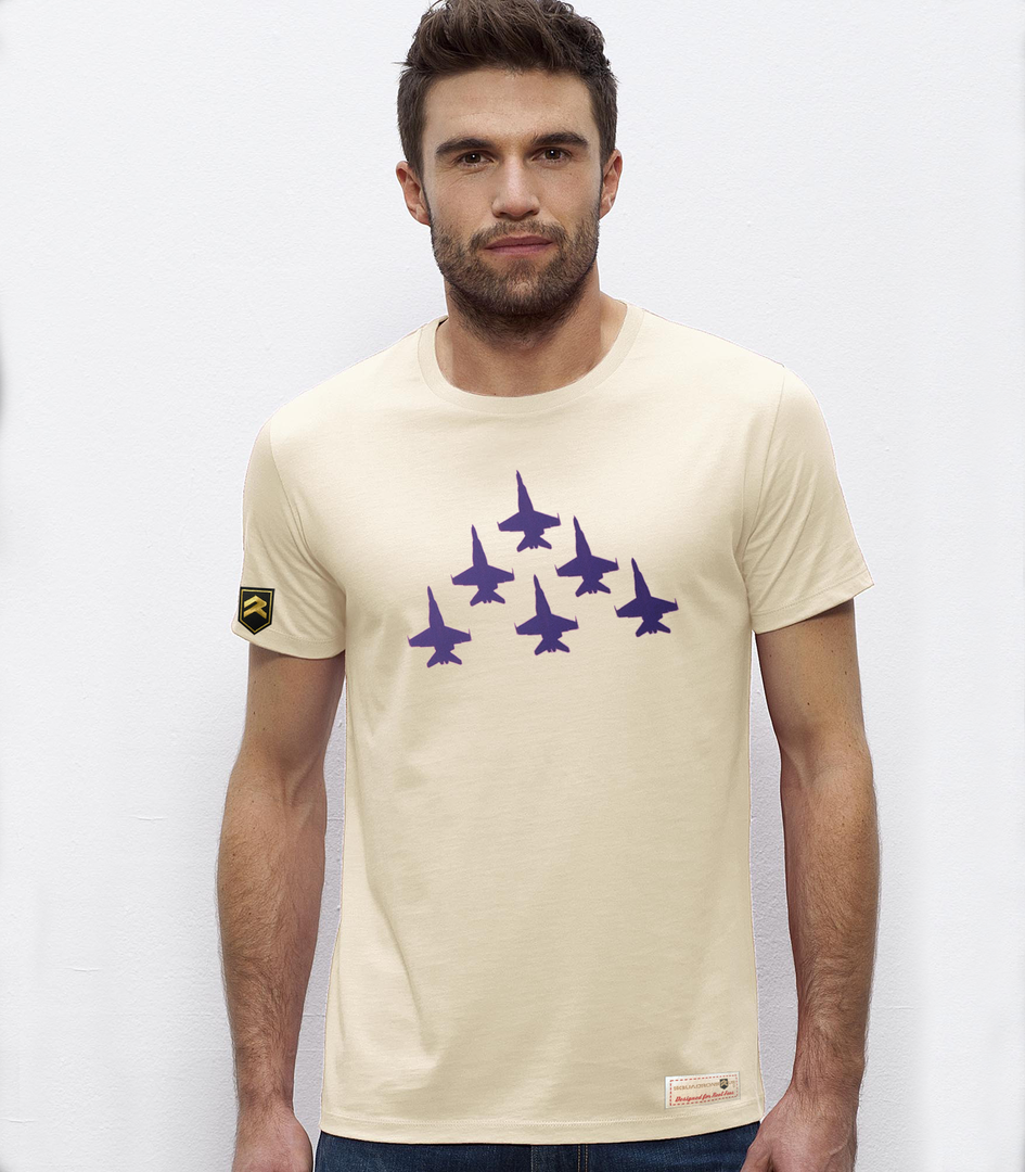 Camiseta Premium BLUE ANGELS Colección Colo