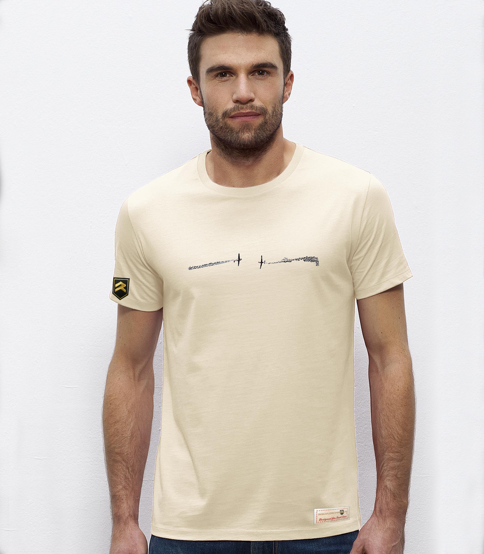 Camiseta Premium CROSSING PLANES Colección Colo