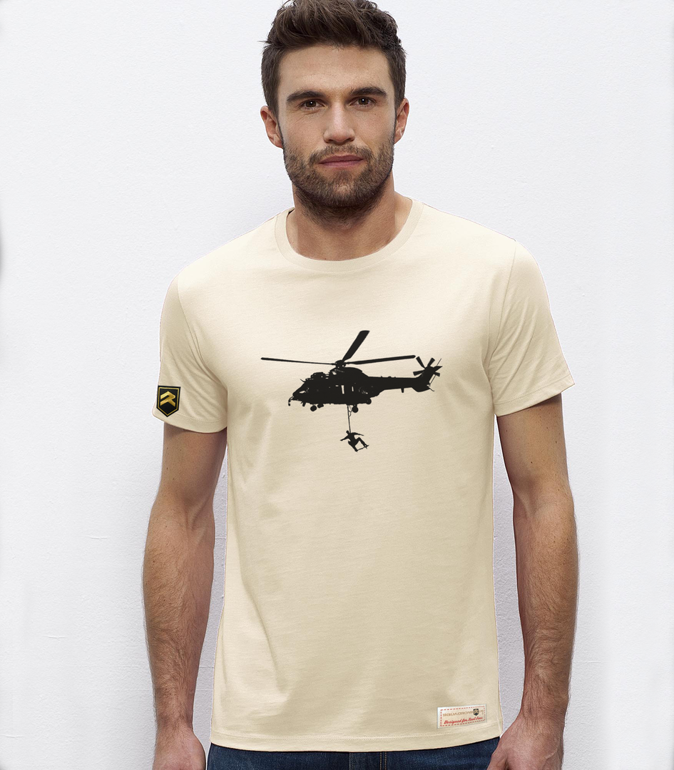 Camiseta Premium HELICOPTER SKATE Colección Colo