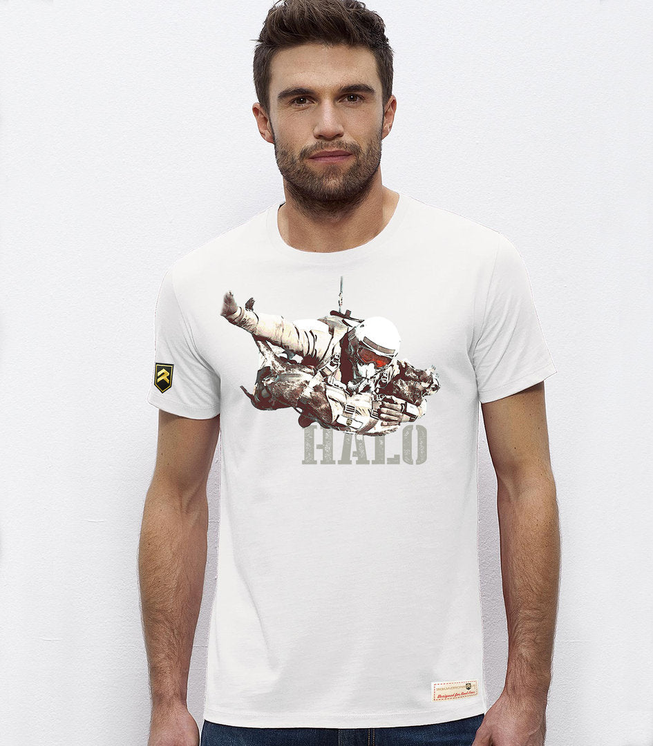 Camiseta militar paracaidista HALO
