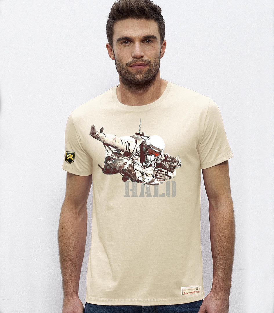 Camiseta militar paracaidista HALO