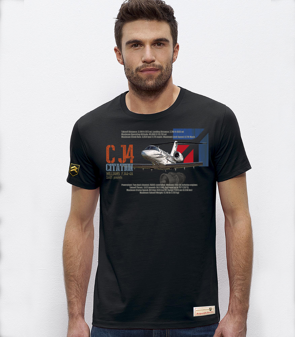 Camiseta PREMIUM CJ4 Citation Performance