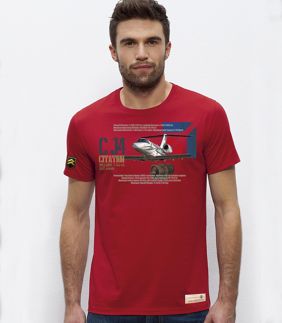 Camiseta PREMIUM CJ4 Citation Performance