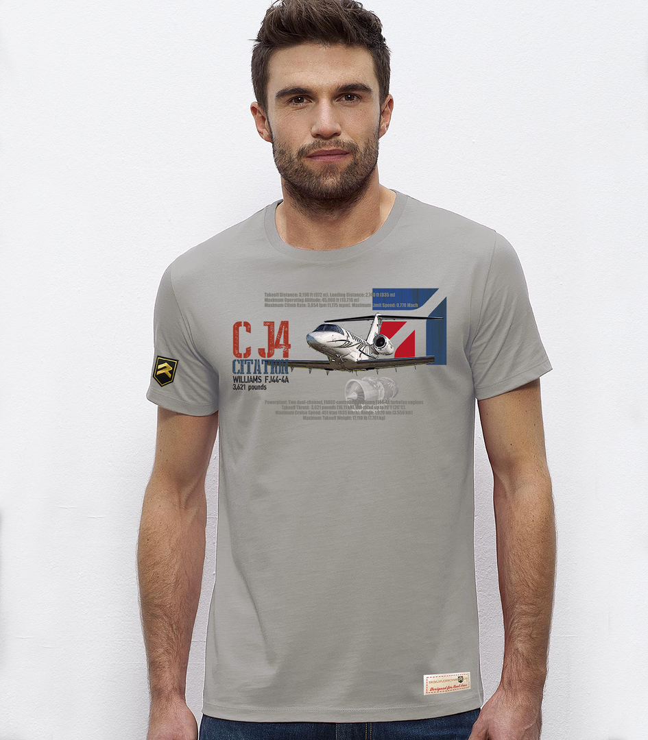 Camiseta PREMIUM CJ4 Citation Performance