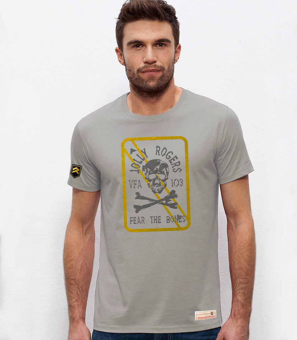 Camiseta militar Jolly Rogers VFA 103
