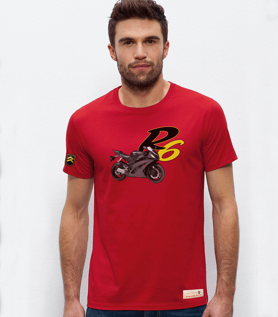 Yamaha R-6 T-Shirt - High Performance Japanese Supersport | Squadrons ...