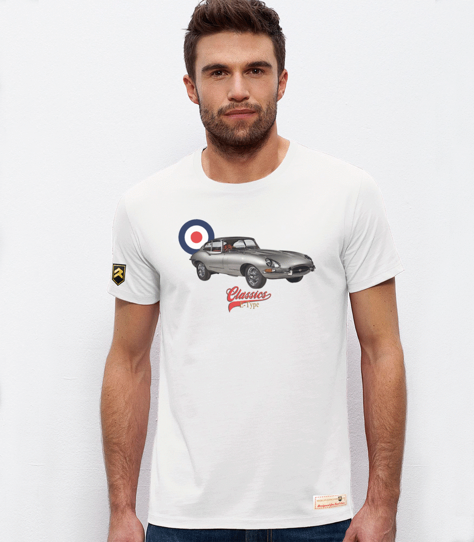 Camiseta Jaguar E-Type Classics