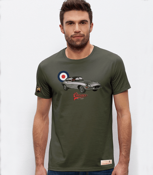 Camiseta Jaguar E-Type Classics
