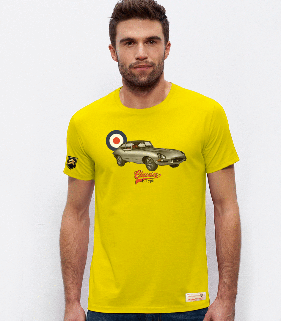 Camiseta Jaguar E-Type Classics