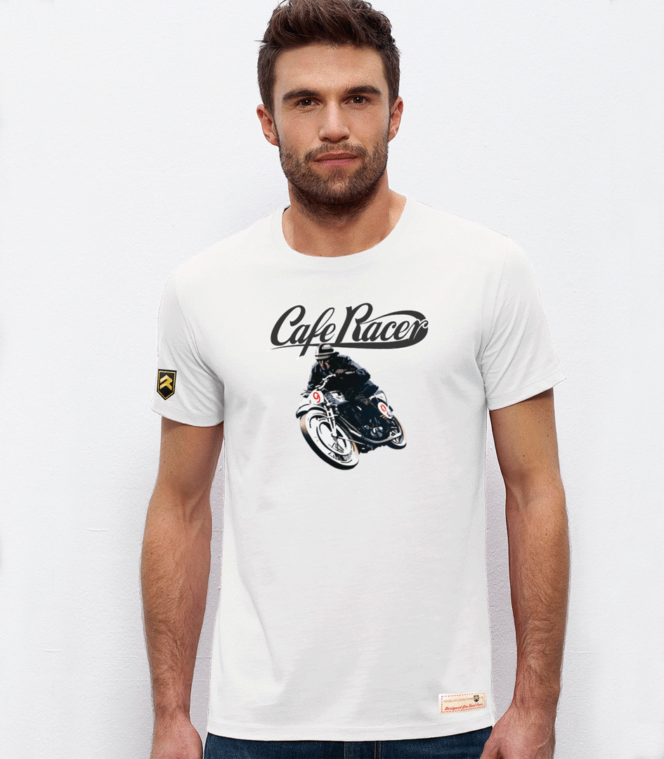 Camiseta Motorista Café Racer