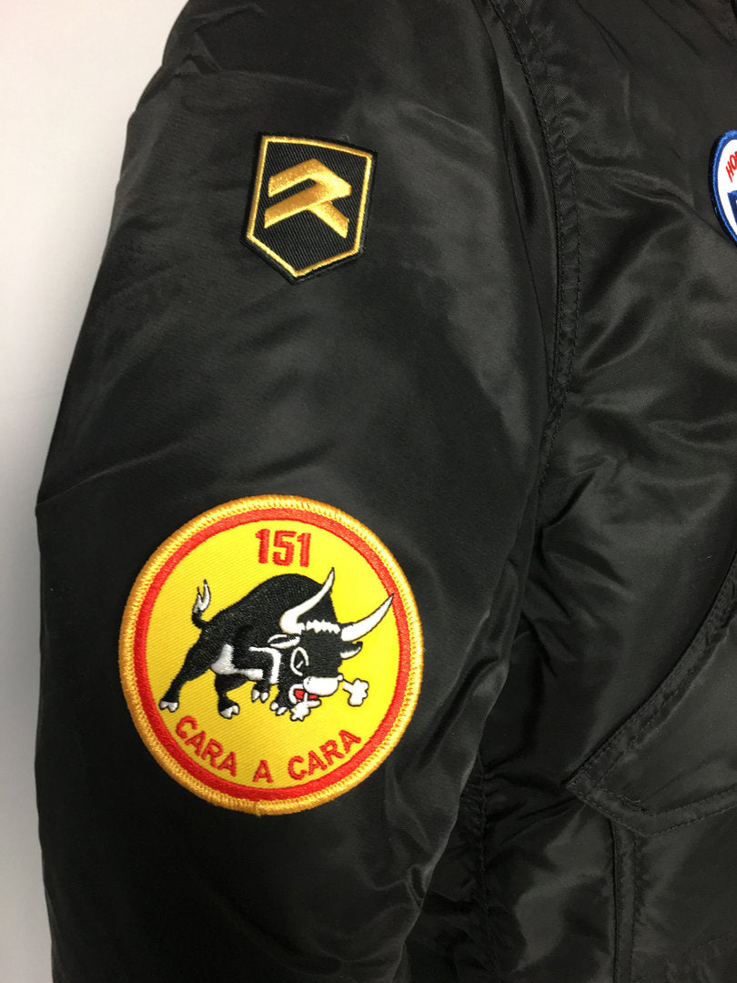 Cazadora de Piloto F-18 ALA 15 CWU negro