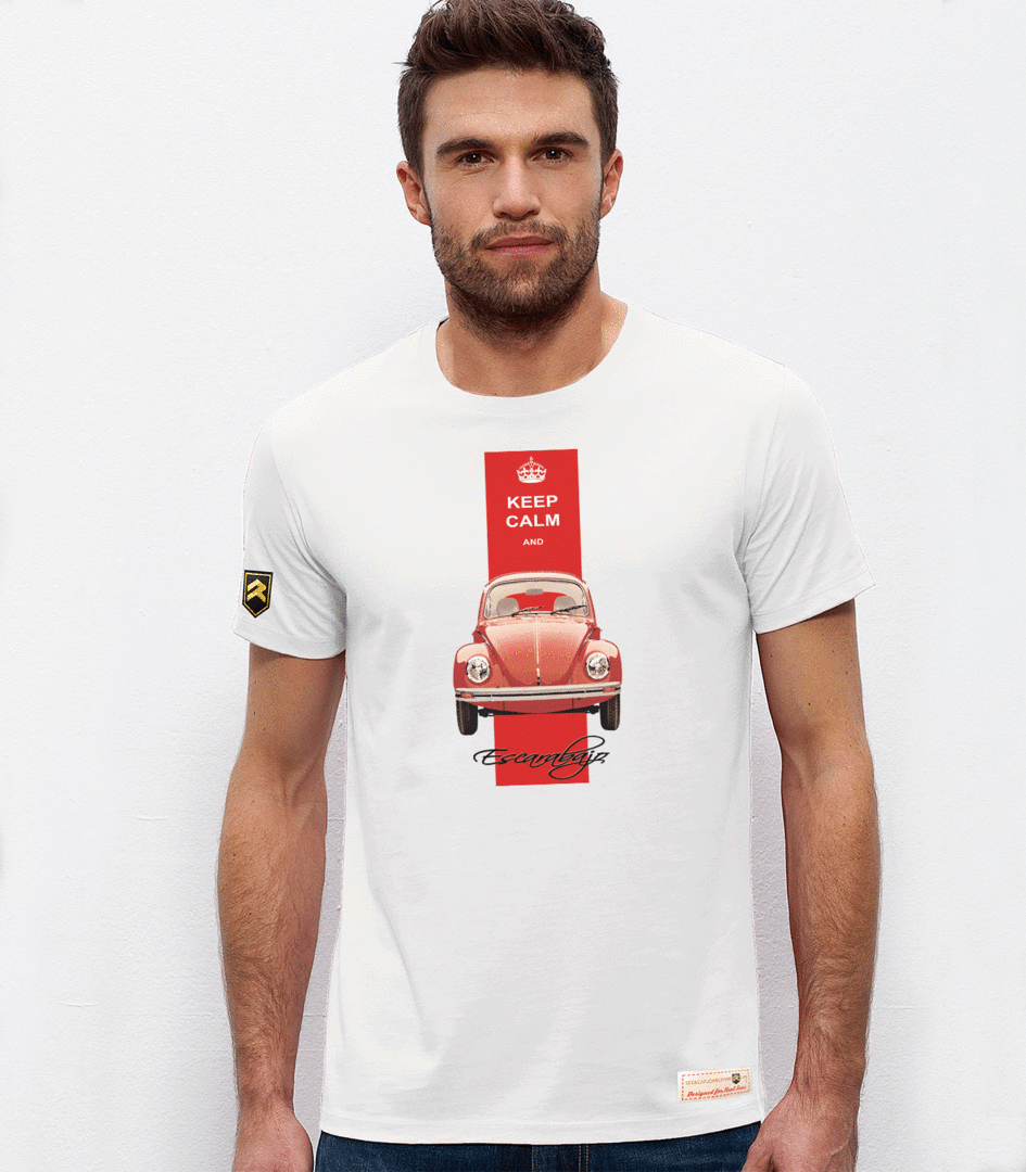 Camiseta Escarabajo Keep Calm