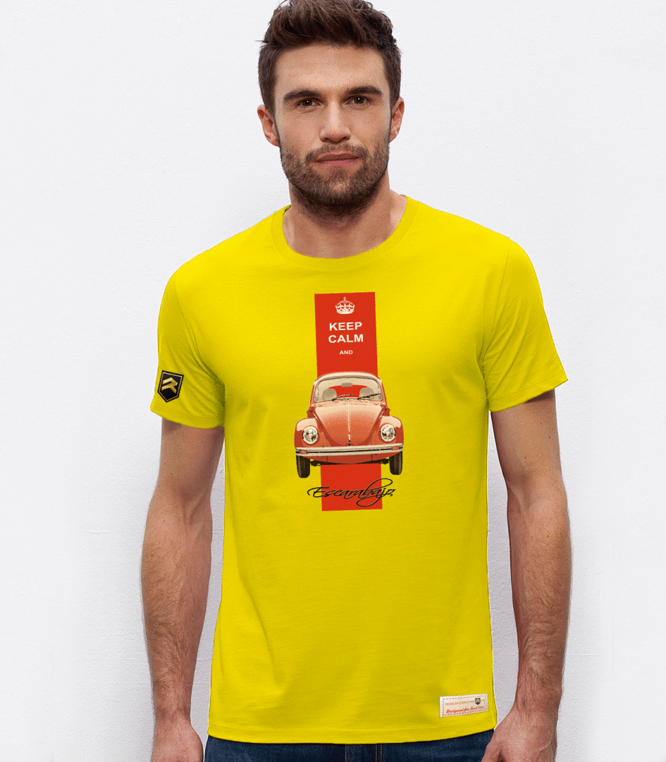 Camiseta Escarabajo Keep Calm