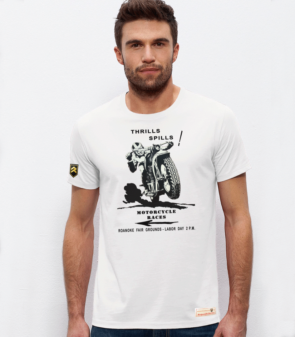 Camiseta Poster THRILLS SPILLS!