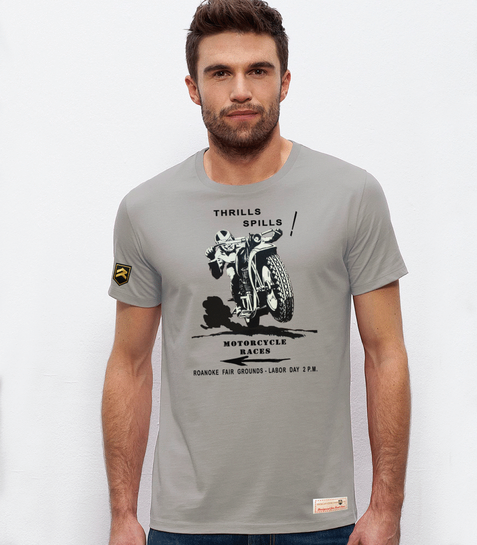 Camiseta Poster THRILLS SPILLS!